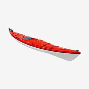 Delta Kayaks - Delta 15.5GT kajak m. ror (Rød)