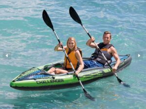 Advanced Elements AdvancedFrame® 1 oppustelig kajak - RØD Klassiker til to personer – pålidelig og sjov til sø og å